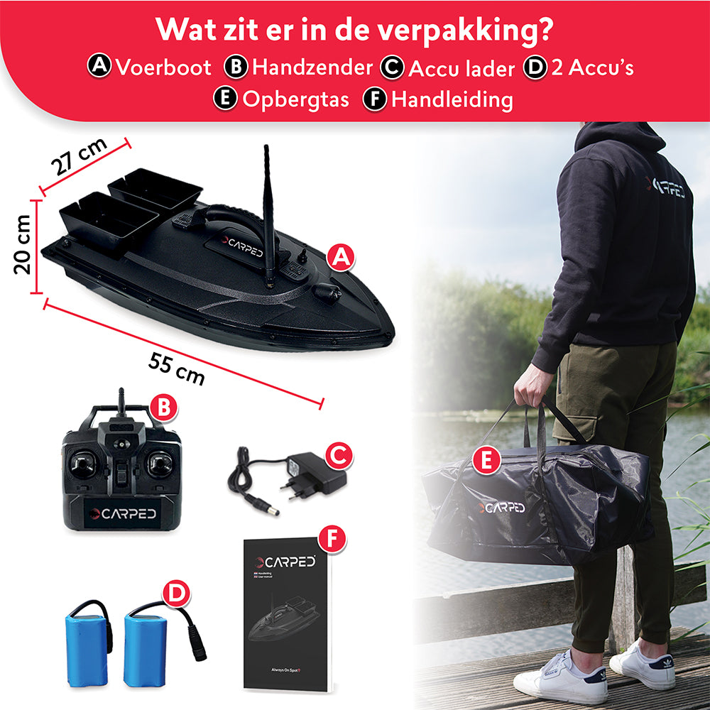 Carped voerboot